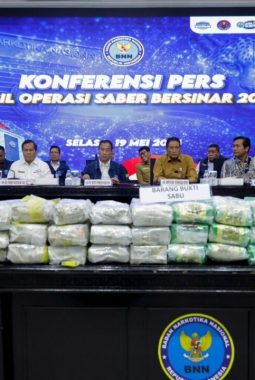 BNN Ungkap 31 Tersangka Jaringan Narkotika Lintas Wilayah dalam Operasi Saber Bersinar 2026