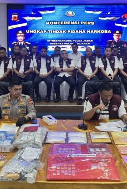 Ratusan Tersangka Diamankan, Polda Jabar Ungkap Jaringan Narkoba Selama April–Mei 2026