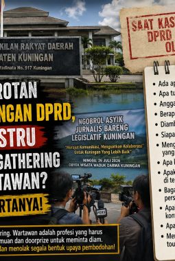 Di Tengah Sorotan Dugaan Tunjangan DPRD, Mengapa Justru Digelar Media Gathering Bersama Wartawan? Publik Berhak Bertanya