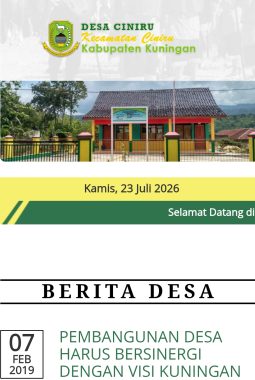 Ratusan Juta Rupiah untuk Profil Desa dan Sistem Informasi, Pola Anggaran Dana Desa Ciniru 2021–2025 Jadi Sorotan Publik